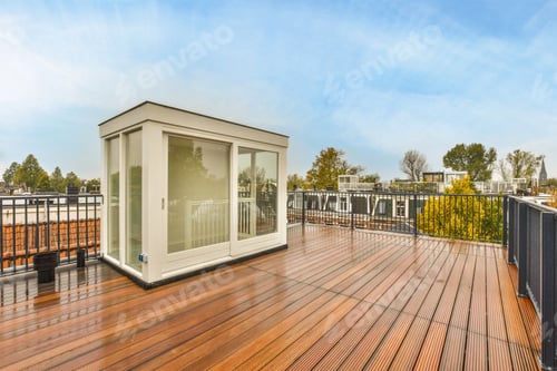 Preview: Rooftop terrace view