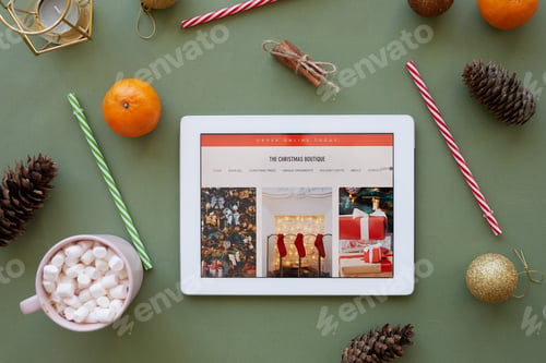 Preview: Christmas boutique on Internet