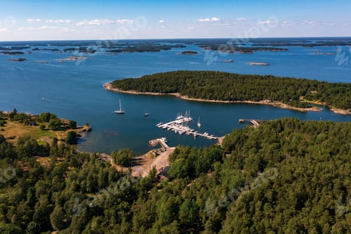 Preview: harbor marina at the Jussaro island 01
