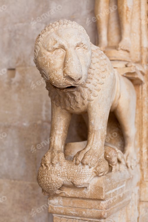 Preview: Detail of the Cathedral of St. Lawrence in Trogir, Croatia