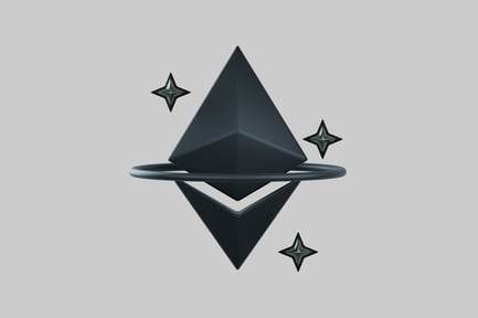 Preview: Abstract network ring with shapes