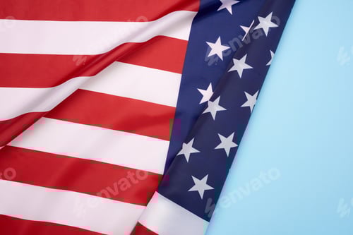 Preview: United States Flag with Stars and Stripes