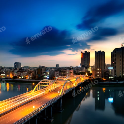 Preview: bridge and city