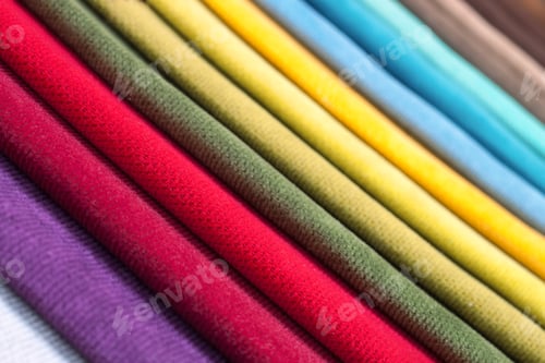 Preview: Colorful Texture and Background of Striped Material