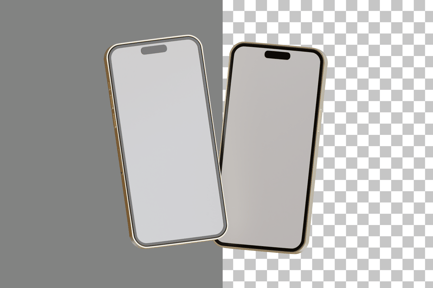 Preview: Two Iphone 3D Icon