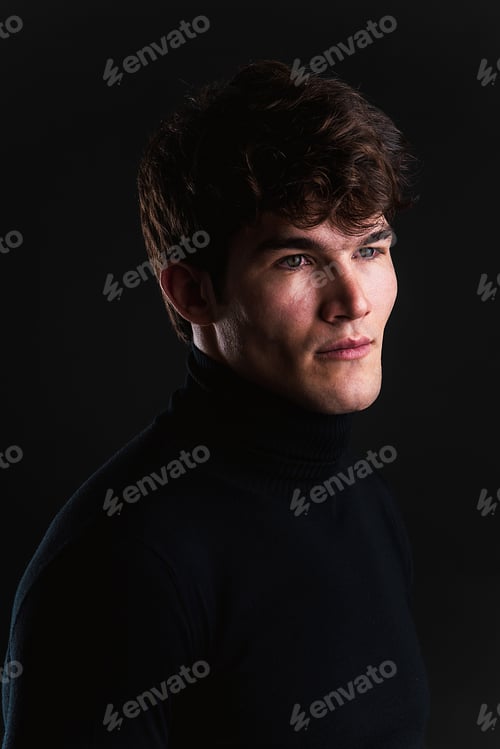Preview: Portrait of handsome man