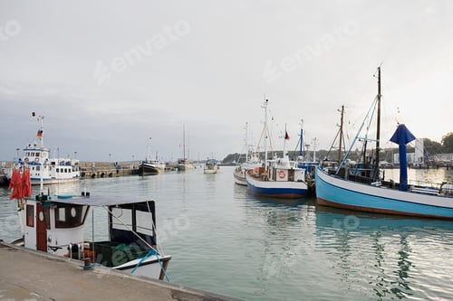 Preview: Boats in harbour