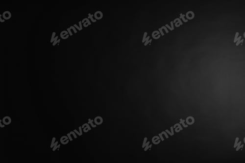 Preview: Black screen as background. Professional photo studio interior