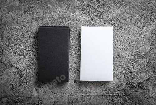 Preview: Black and white blank templates