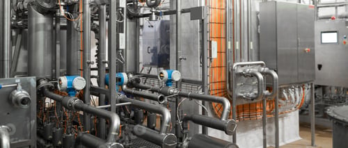 Preview: Cheese-making equipment of cheese factory background
