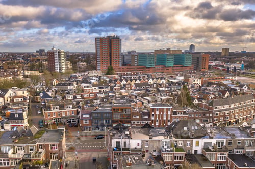 Preview: Aerial view over Badstratenbuurt
