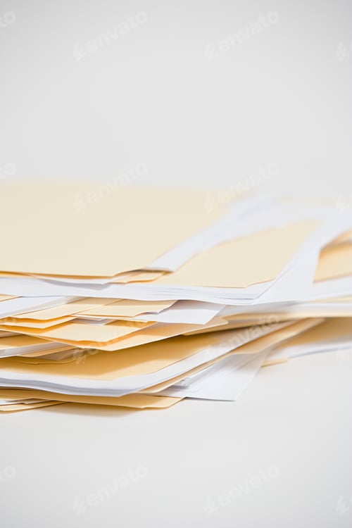 Preview: A stack of paperwork