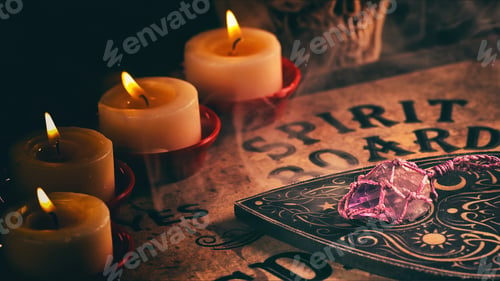 Preview: Witchcraft Spiritual Halloween Game Ouija Board