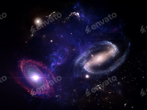 Preview: big bang, black hole, supermassive star, galaxy, cosmos, physical, science fiction wallpaper.