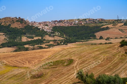 Preview: Country landscape near Lacedonia, Campania, Italy