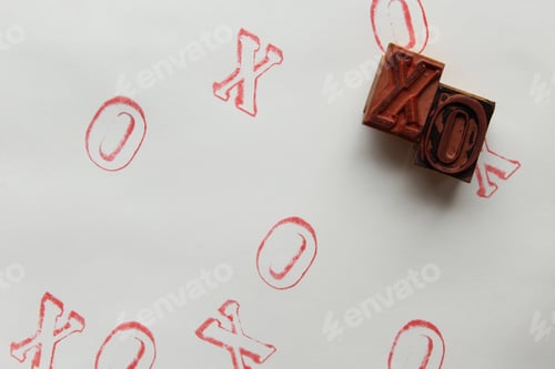 Preview: Stamp , stamping X’s and O’s