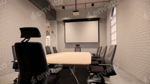 Preview: 3D office design interior