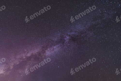 Preview: Milky way at night. Natural universe space landscape. Galaxy that contains our Solar System