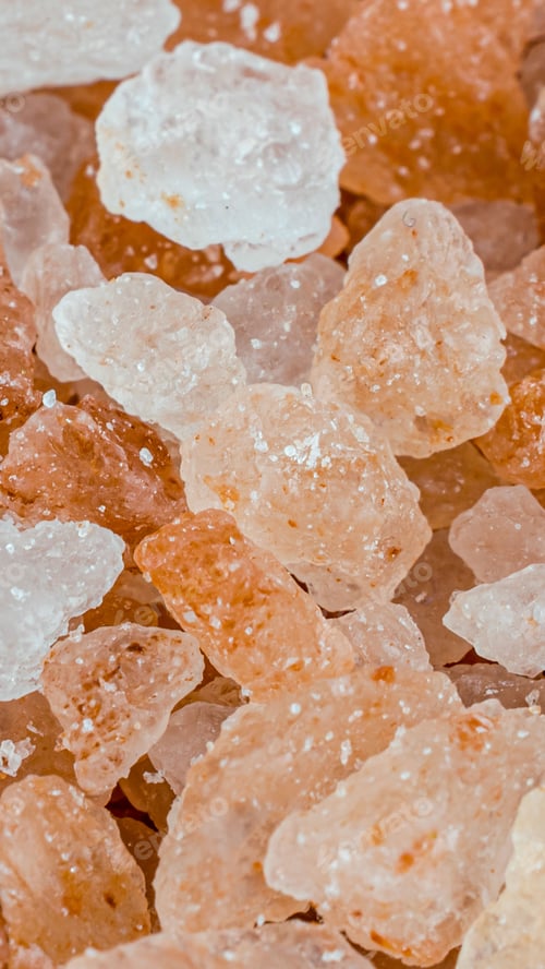 Preview: Pink Himalayan salt with visible details. texture or background