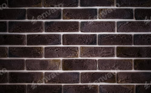 Preview: dark brown brick wall