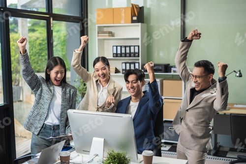 Preview: Successful business team