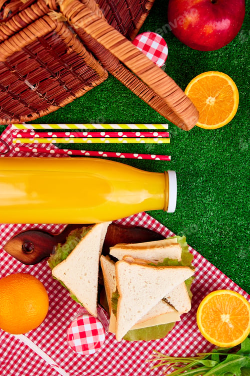 Preview: Picnic on the grass.