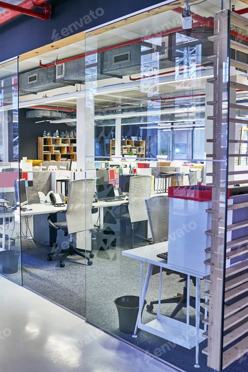 Preview: This floor will soon be full. Shot of an empty office.