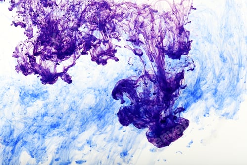 Preview: abstract composition of mixed ink