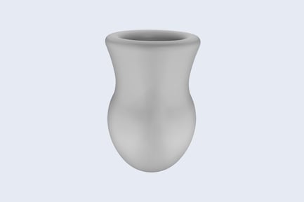 Visualização: Ilustração 3D Vase Clean