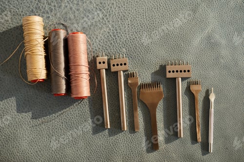 Preview: Metal Tools on Leather