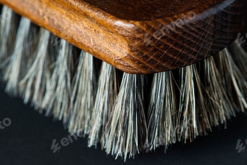 Preview: Closeup of shoe brush