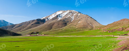 Preview: Oukaimeden ski resort in summer, High Atlas Mountains, Morocco, North Africa, Africa