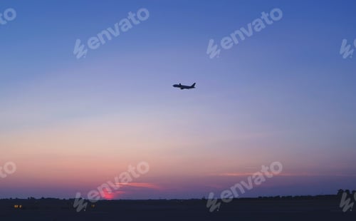 Preview: A airplane in the sky