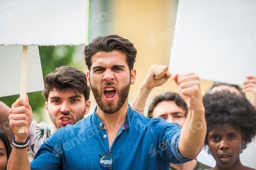 Preview: Activists demonstrating against social issues