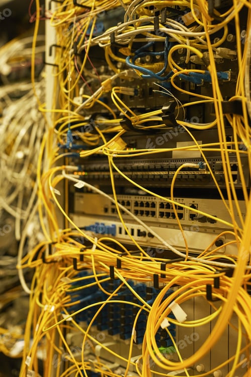 Preview: Cables in Server Room