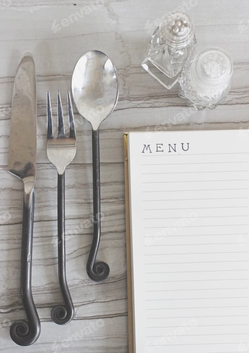 Preview: Menu planning concept