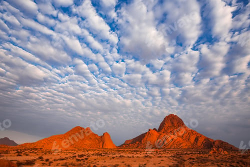 Preview: Cloudy sky over savanna
