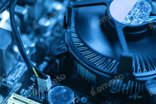 Preview: Cooling fan working inside the personal computer