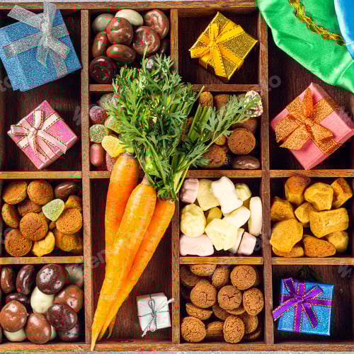 Preview: Dutch holiday Sinterklaas background