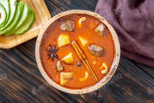 Preview: Bowl of Massaman curry