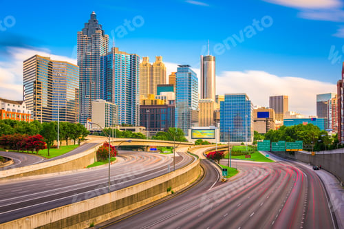 Preview: Atlanta, Georgia, USA Skyline