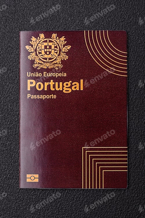 Preview: International passport of a citizen of Portugal