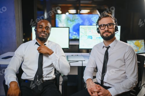 Preview: Dispatching support centers for freight transportation. Logistics and navigation of cargo delivery