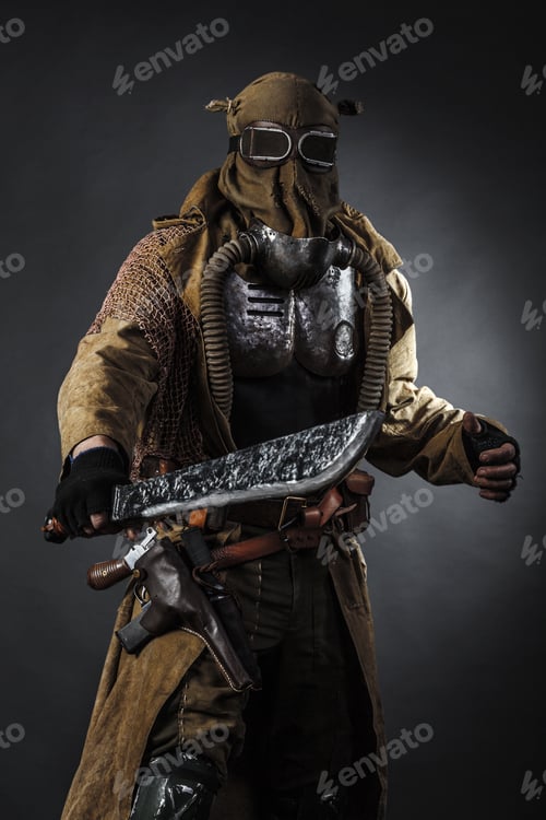 Preview: studio shot of nuclear survivor