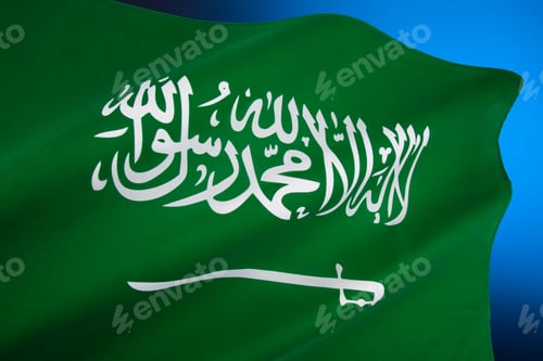 Preview: The National flag of Saudi Arabia