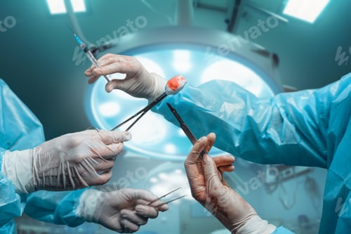 Preview: Medical Staff Performing Surgery in Operating Room