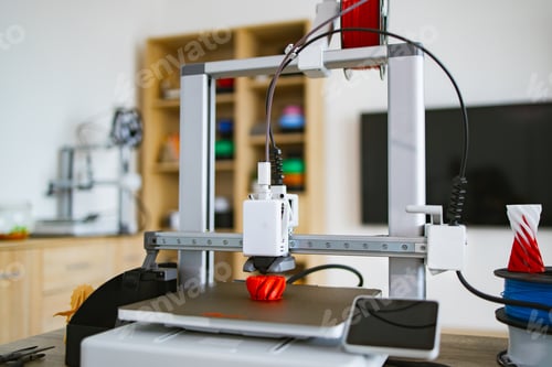 Preview: 3D Printer Creating Object