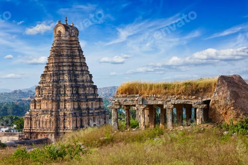 Preview: Virupaksha Temple. Hampi, Karnataka, India