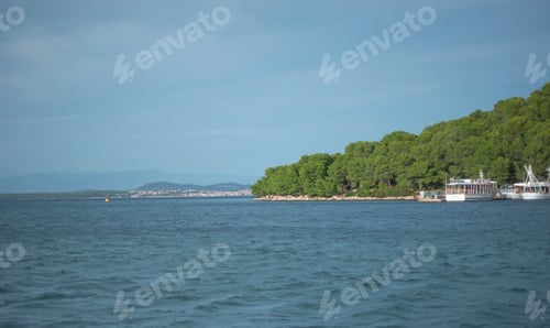 Preview: The view from Przina beach on the island of Vrgada