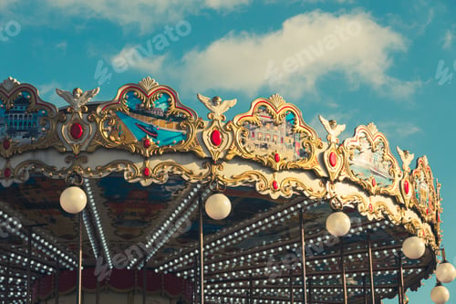 Preview: Beautiful Carousel in Paris France